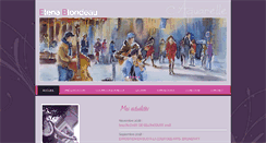 Desktop Screenshot of elena-blondeau-aquarelle.com